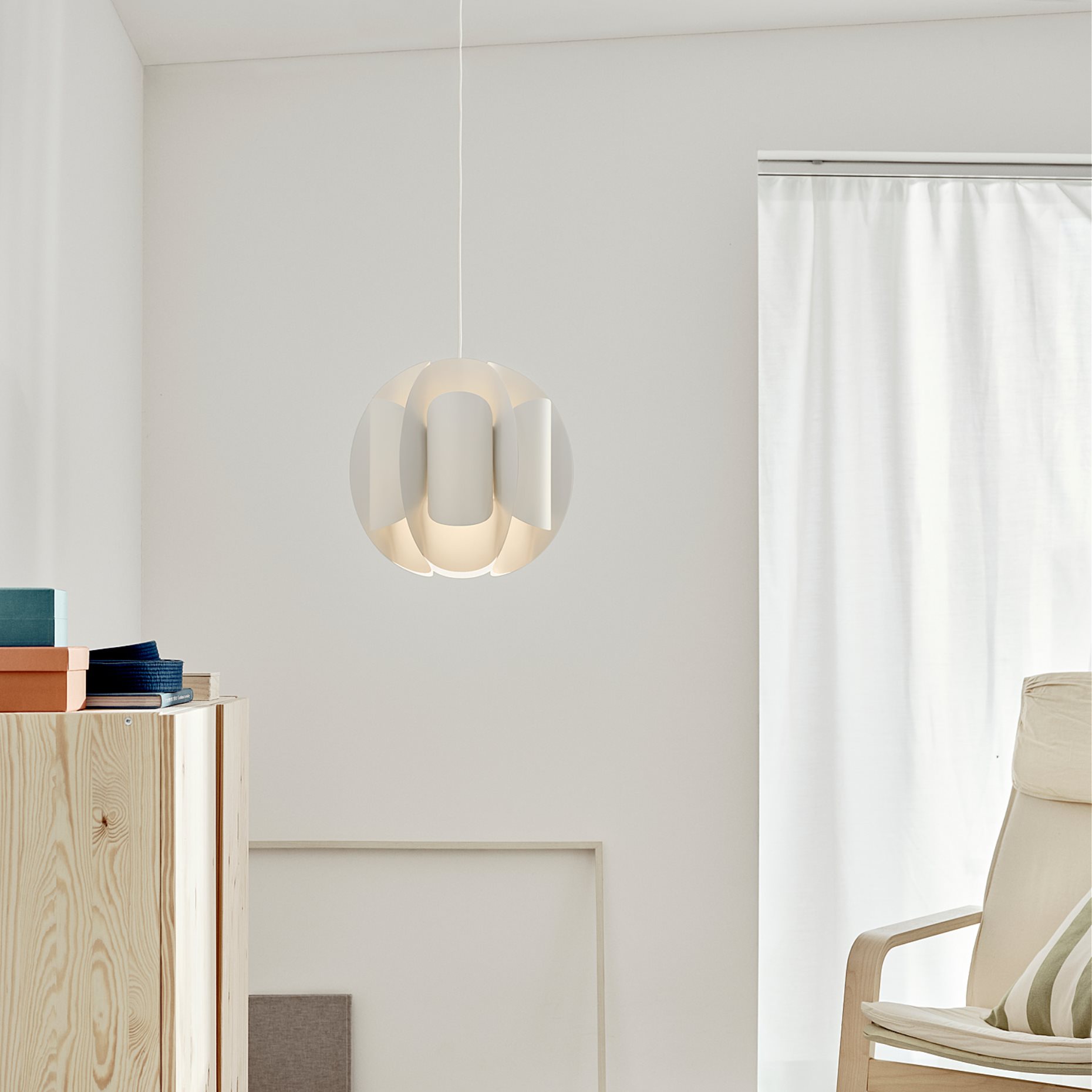 TRUBBNATE/HEMMA pendant lamp, White | IKEA Greece