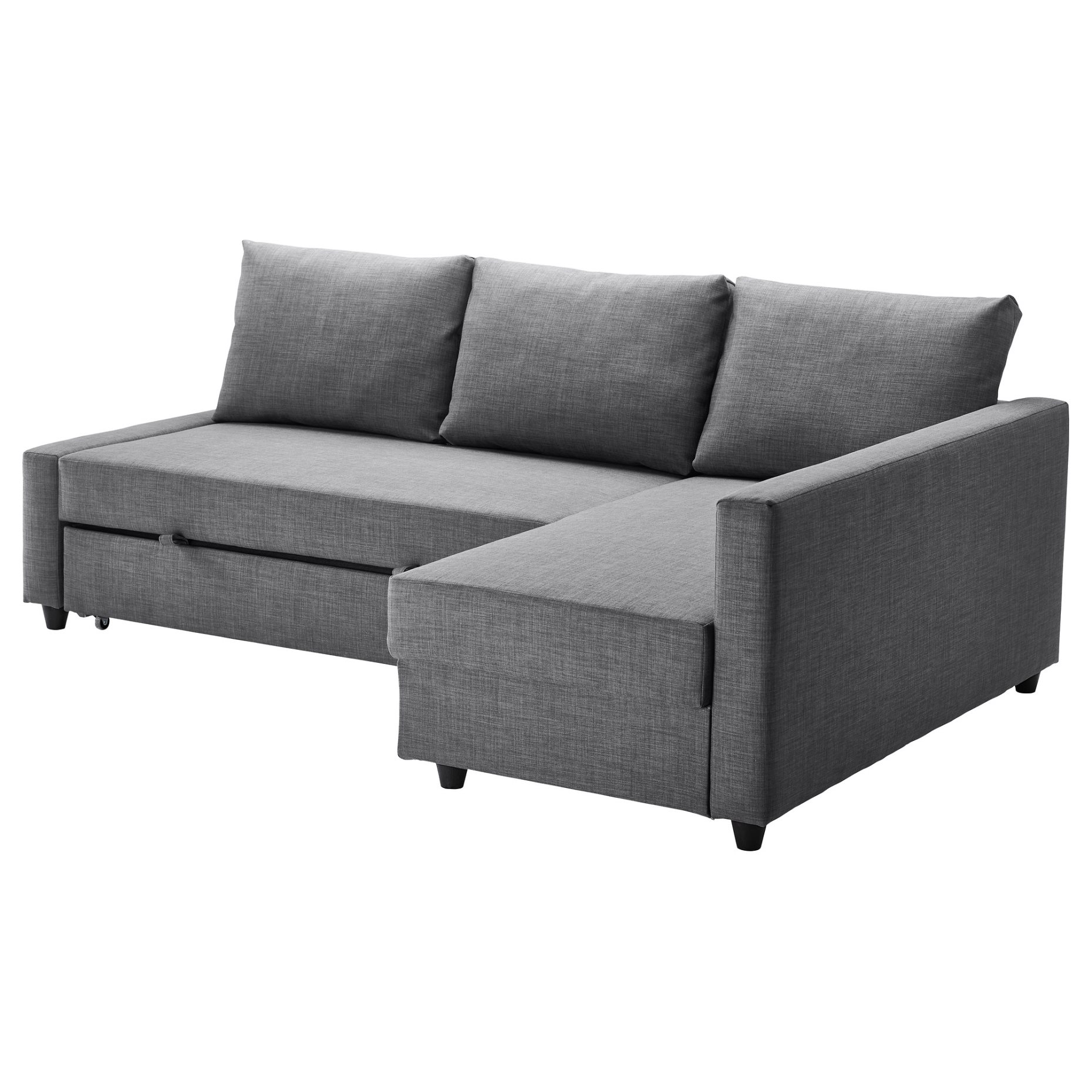 Selv tak Reklame Slumber FRIHETEN corner sofa-bed with storage, Grey | IKEA Greece
