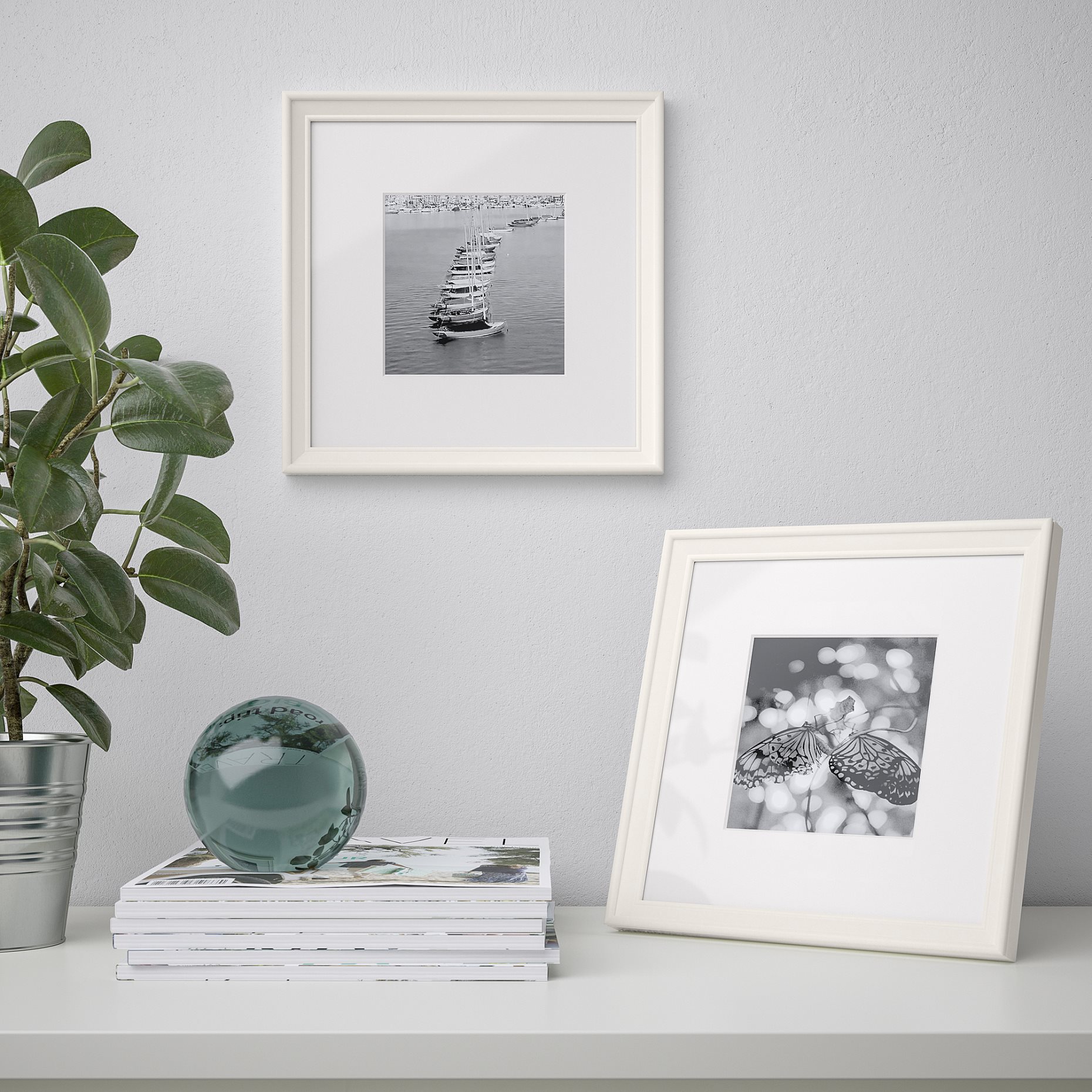 KNOPPANG frame, 23x23 cm, White | IKEA Greece