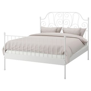 Strikt De andere dag Romanschrijver LEIRVIK bed frame, 140X200 cm | IKEA Greece