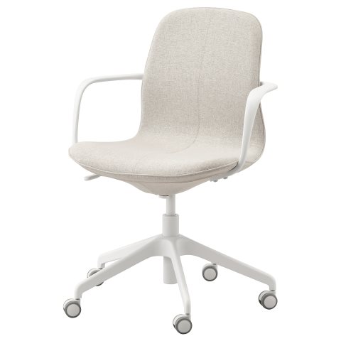 office chair with folding armrest