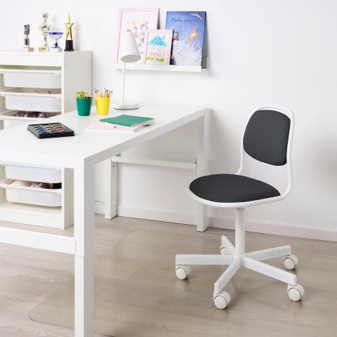 Orfjall Childrens Desk Chair Grey Ikea Greece