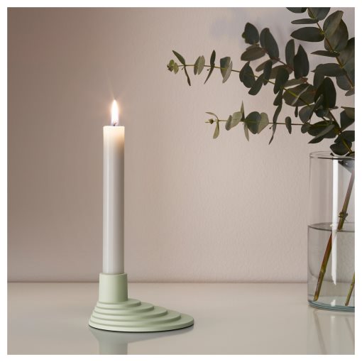 IKEA YPPERLIG Candle Holder Green New 903.463.23 