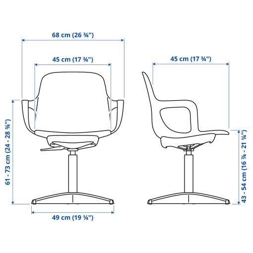 seymour swivel chair