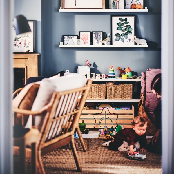 Storage solutions for a growing family