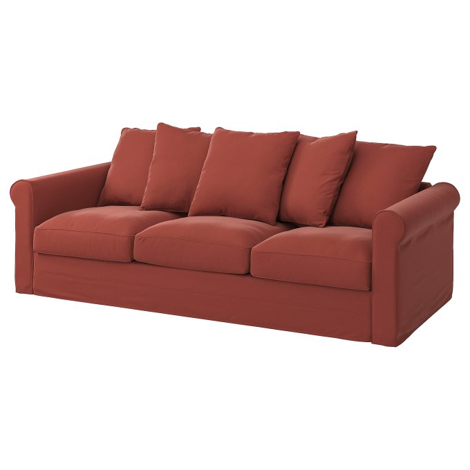 GRONLID 3 seat sofa Red IKEA  Greece