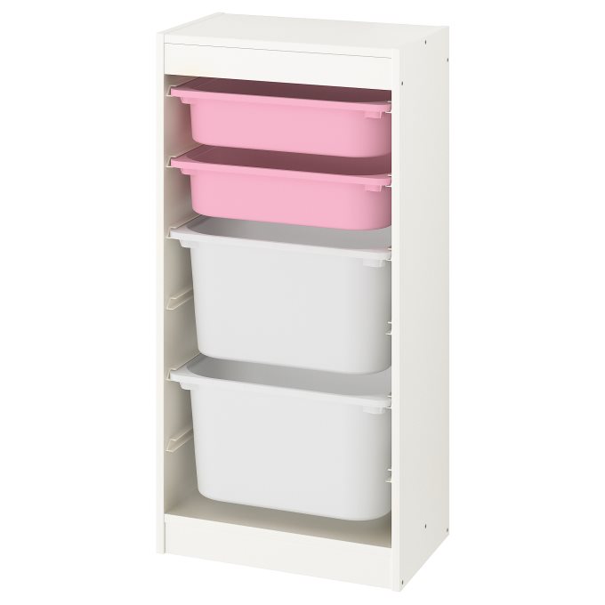 Trofast Storage Combination With Boxes Ikea Greece