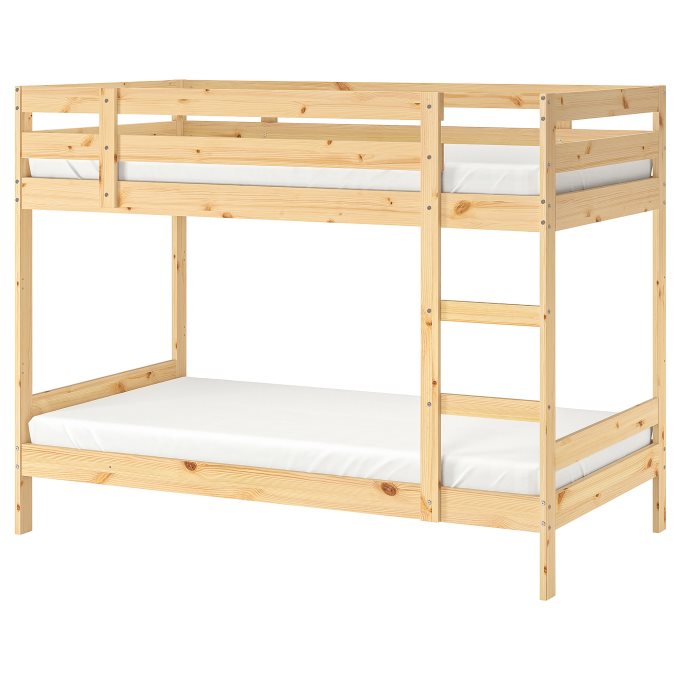 Mydal Bunk Bed Frame Ikea Greece, Free Bunk Beds On Craigslist