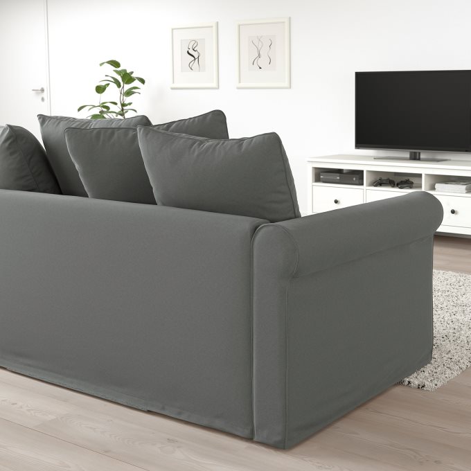 Gronlid 2 Seat Sofa Grey Ikea Greece 