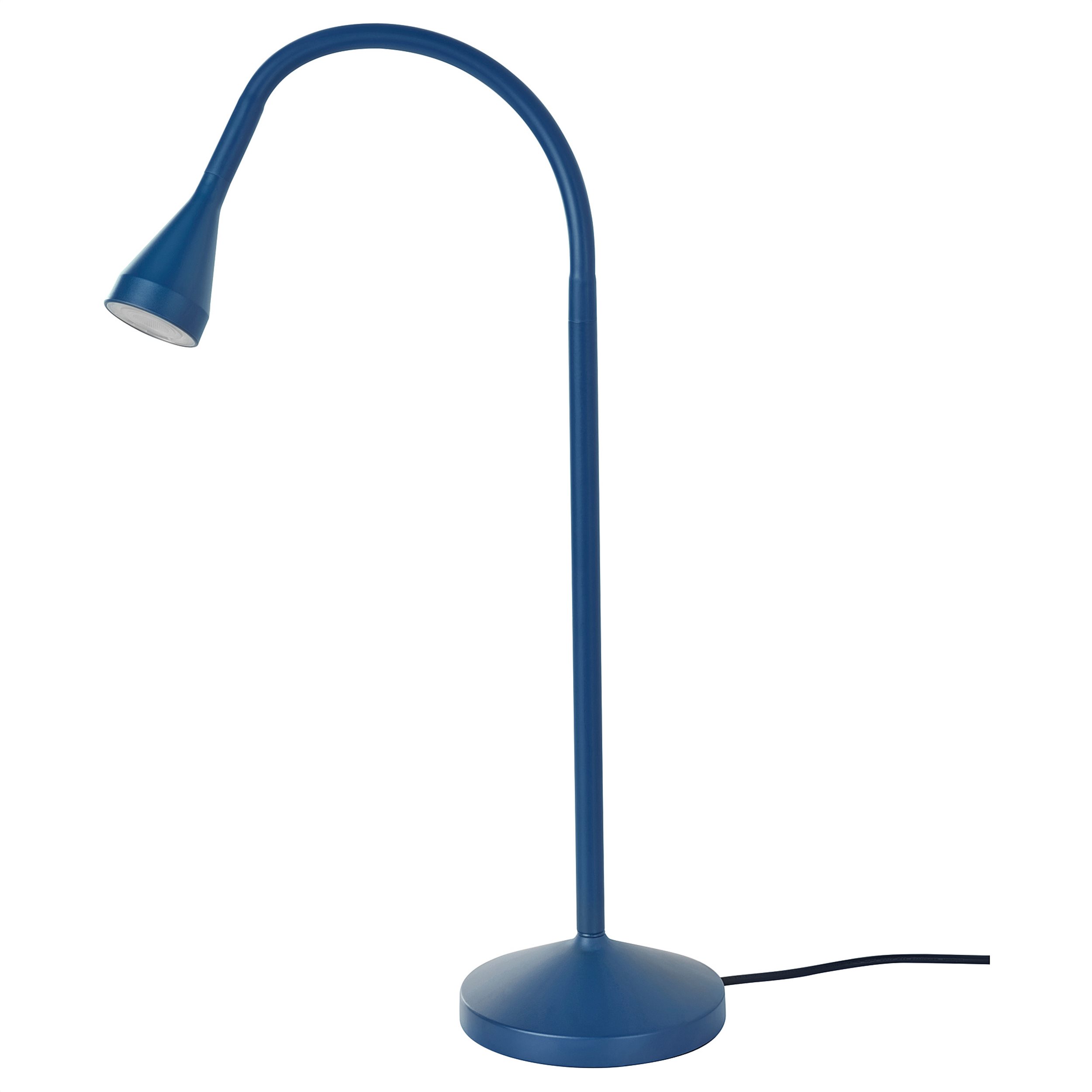 NAVLINGE work lamp with builtin LED light source, Blue IKEA Greece