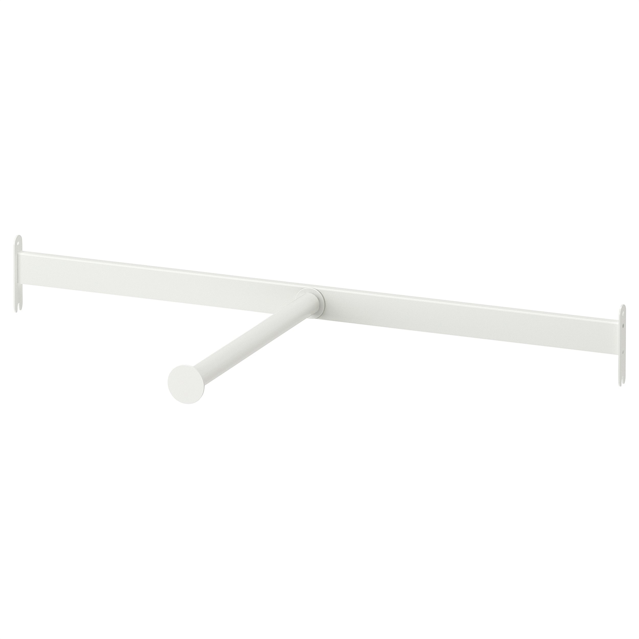 HJALPA pull-out clothes rail, White | IKEA Greece