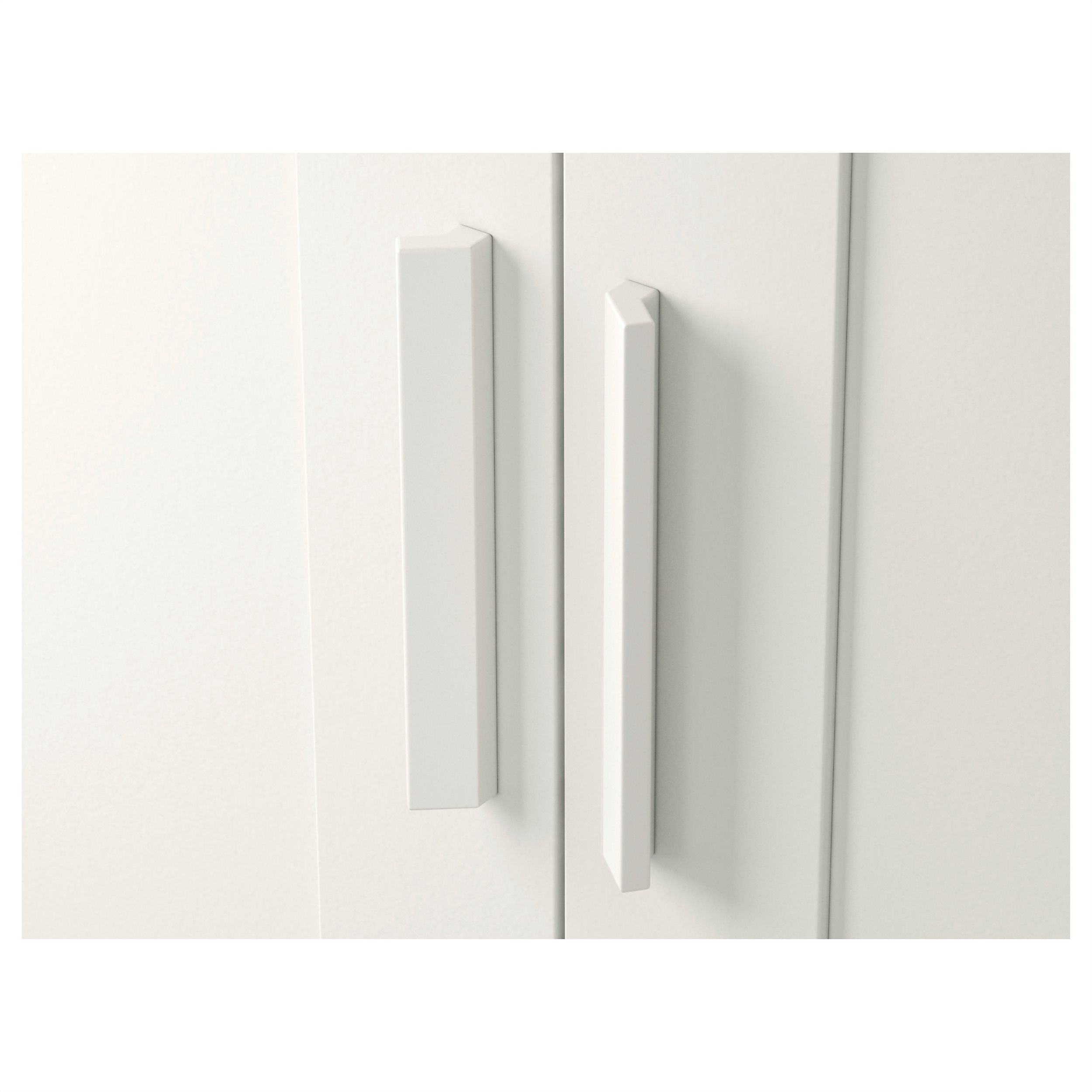 BRIMNES wardrobe with 3 doors, White | IKEA Greece